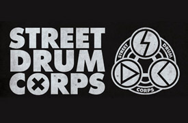 Street Drum Corps Graphic Design Poster