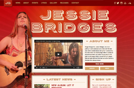 Jessie Bridges Web Design and development