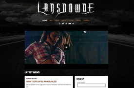 Lansdowne Custom Wordpress Theme