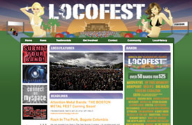 Locofest Web Design and development